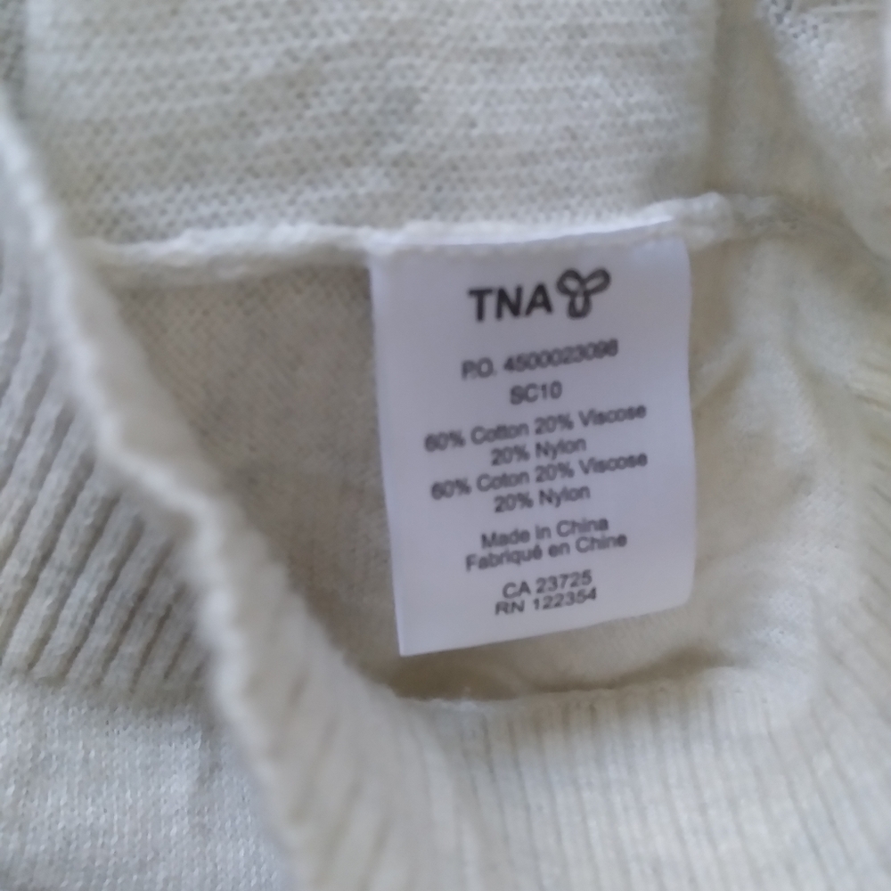 TNA cardigan, Medium, Good Condition Shirt Sweater - Picture 3 of 4